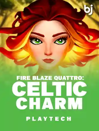 Fire Blaze Celtic Charm